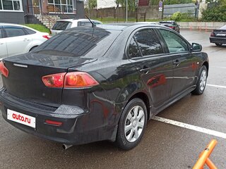 2008 Mitsubishi Lancer X, чёрный, 650000 рублей, вид 4