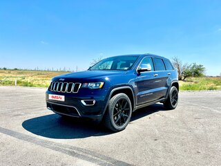 2017 Jeep Grand Cherokee IV (WK2) Рестайлинг, синий, 2750000 рублей, вид 2