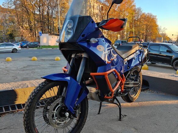 2012 KTM 990 Adventure, синий, 800000 рублей