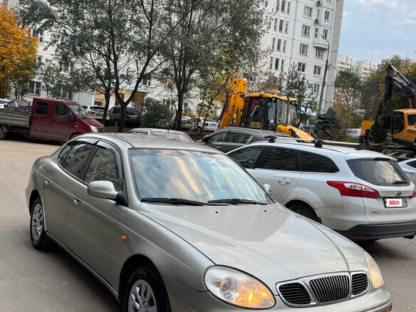 1999 Daewoo Leganza, золотистый, 200000 рублей - вид 6