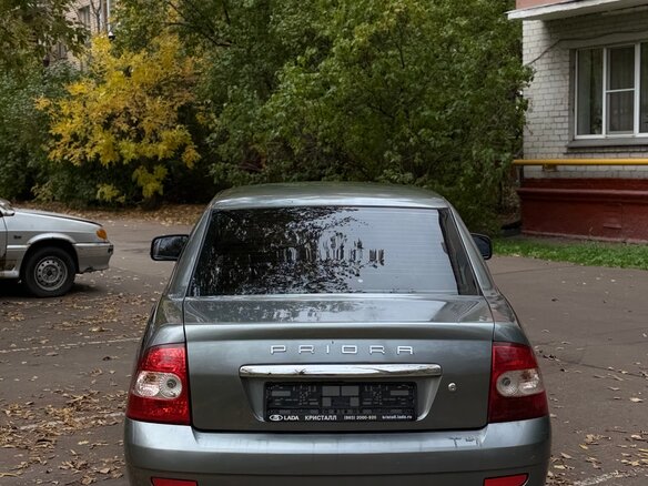 2007 Lada (ВАЗ) Priora I, серый, 180000 рублей - вид 4