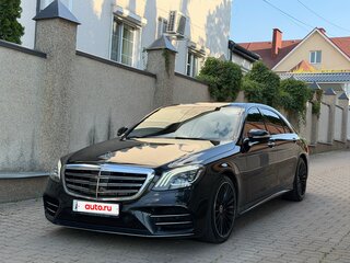 2018 Mercedes-Benz S-Класс 350 d Long VI (W222, C217) Рестайлинг, чёрный, 4850000 рублей, вид 1