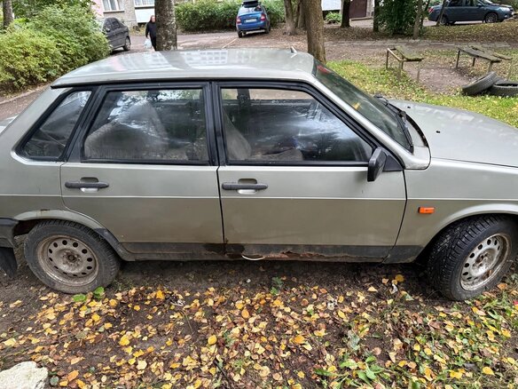 1998 Lada (ВАЗ) 21099, серый, 72000 рублей - вид 8
