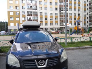 2008 Nissan Qashqai I, чёрный, 710000 рублей, вид 1