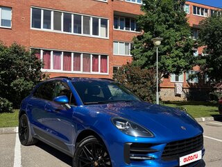 2020 Porsche Macan I Рестайлинг, синий, 5297000 рублей, вид 4