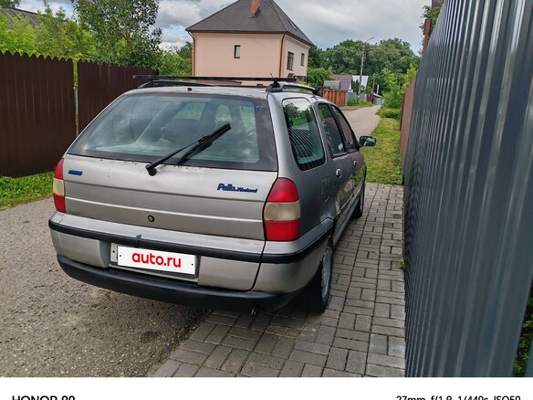 1999 Fiat Palio I, серебристый - вид 2