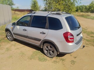 2015 Lada (ВАЗ) Kalina Cross II, серебристый, 365000 рублей, вид 4