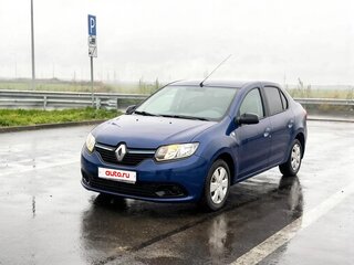 2014 Renault Logan II, синий, 550000 рублей, вид 1
