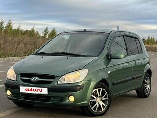 2006 Hyundai Getz I Рестайлинг, зелёный, 500000 рублей, вид 2