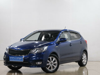 2015 Kia Rio 6-speed III, синий, 989000 рублей, вид 3
