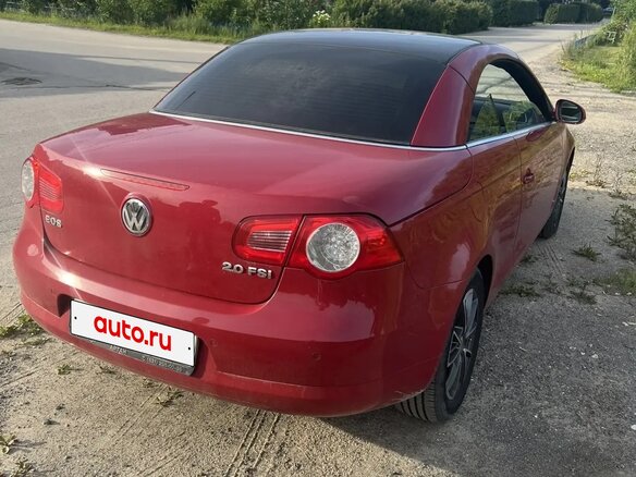2008 Volkswagen Eos I, красный, 1280000 рублей - вид 2