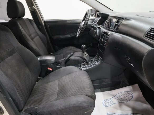 2005 Toyota Corolla IX (E120, E130) Рестайлинг, серебристый, 479000 рублей - вид 12