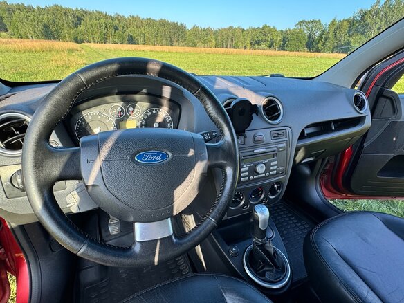 2006 Ford Fusion I Рестайлинг, красный, 415000 рублей - вид 7
