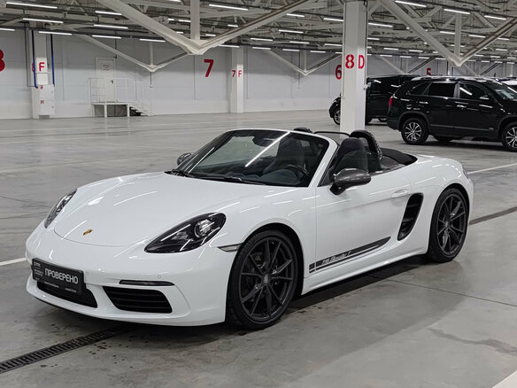 2019 Porsche Boxster T IV 718 (982), белый - вид 26
