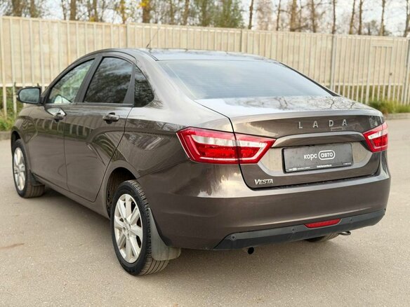 2021 Lada (ВАЗ) Vesta I, коричневый, 1037000 рублей - вид 3