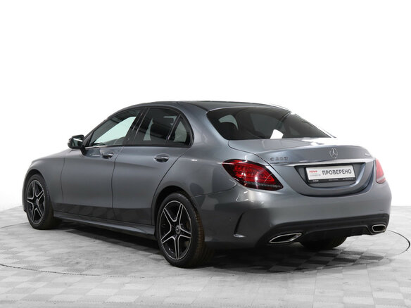 2019 Mercedes-Benz C-Класс 200 IV (W205) Рестайлинг, серый, 3650000 рублей - вид 6