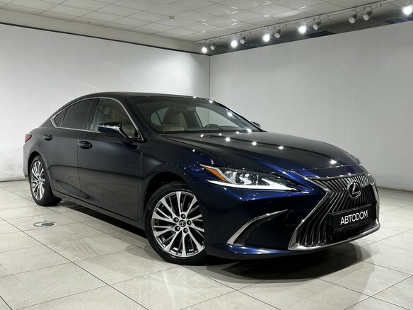 2020 Lexus ES 250 VII, синий - вид 3