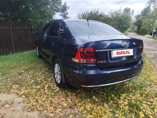 2015 Volkswagen Polo V Рестайлинг, синий, 1100000 рублей, вид 5