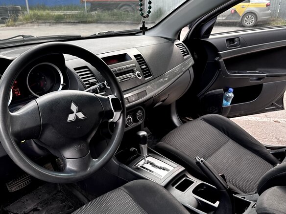 2008 Mitsubishi Lancer X, чёрный, 598586 рублей - вид 7