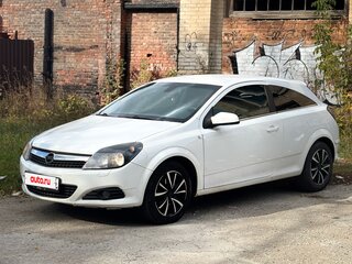 2008 Opel Astra GTC H Рестайлинг, белый, 455000 рублей, вид 1