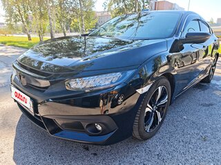 2017 Honda Civic X, чёрный, 1650000 рублей, вид 2
