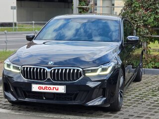 2022 BMW 6 серии Gran Turismo 620d IV (G32) Рестайлинг, чёрный, 5700000 рублей, вид 4