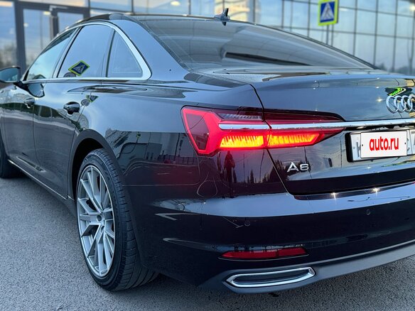 2020 Audi A6 40 TFSI V (C8), чёрный, 3450000 рублей - вид 7