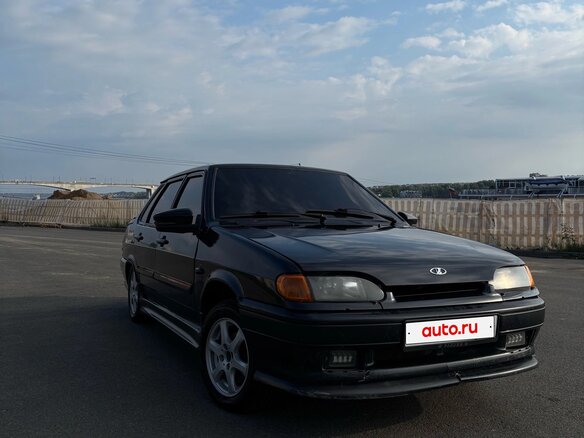2008 Lada (ВАЗ) 2115, чёрный, 160000 рублей - вид 2