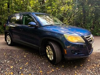 2008 Volkswagen Tiguan I, синий, 749000 рублей, вид 1
