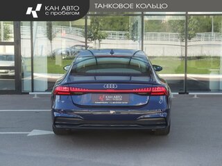 2019 Audi A7 55 TFSI II (4K), синий, 4180000 рублей, вид 5