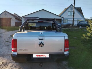 2013 Volkswagen Amarok Double Cab full-time I, серебристый, 2200000 рублей, вид 3