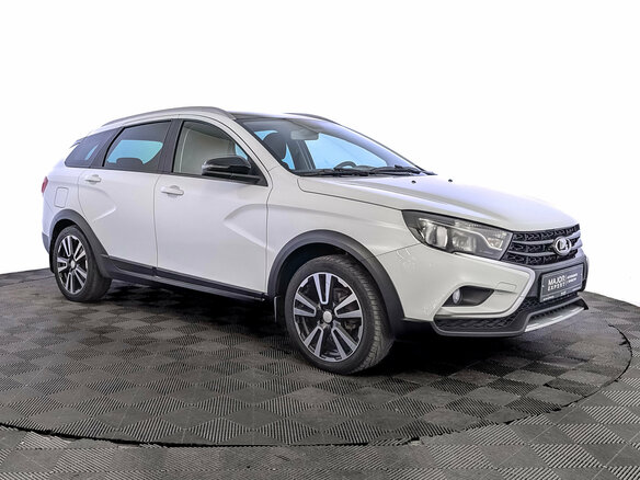 2021 Lada (ВАЗ) Vesta SW Cross I, белый - вид 2