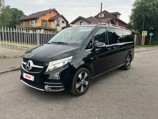 2021 Mercedes-Benz V-Класс Extra Long 260 экстра длинный III (W447) Рестайлинг, чёрный, 5850000 рублей, вид 4