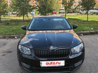 2014 Skoda Octavia III (A7), чёрный, 1200000 рублей, вид 2