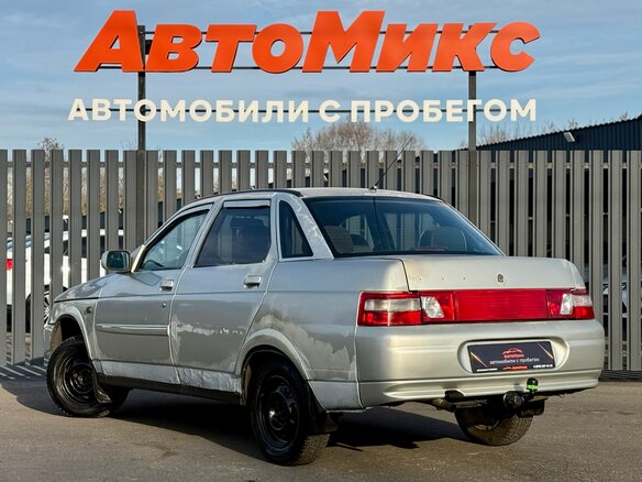 2005 Lada (ВАЗ) 2110, серебристый, 95000 рублей - вид 3