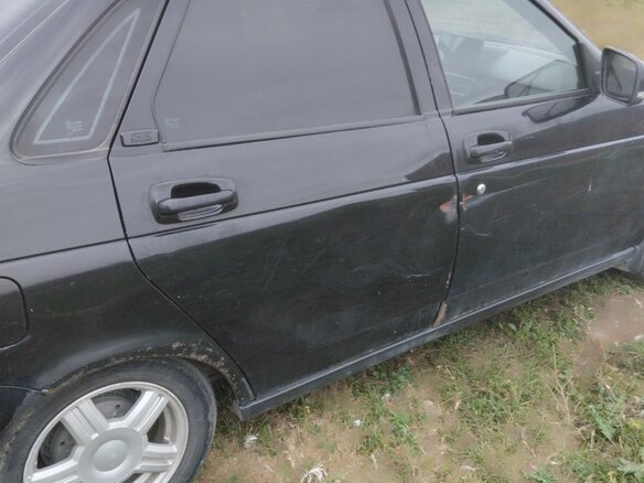 2013 Lada (ВАЗ) Priora I, синий, 250000 рублей - вид 9