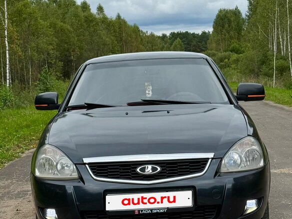 2008 Lada (ВАЗ) Priora I, чёрный