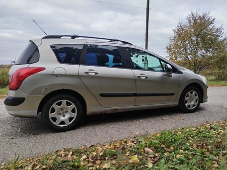 2009 Peugeot 308 I, серый, 295000 рублей, вид 3