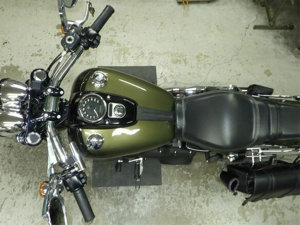 2016 Harley-Davidson Fat Bob, зелёный, 945000 рублей - вид 10