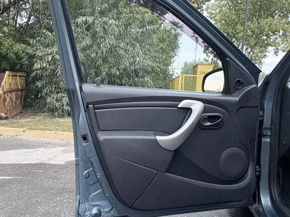 2012 Renault Logan I Рестайлинг, синий, 275000 рублей - вид 7