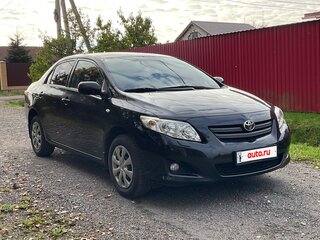 2008 Toyota Corolla X (E140, E150), чёрный, 725000 рублей, вид 3