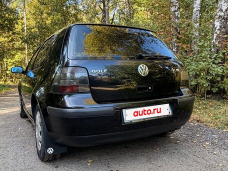 1999 Volkswagen Golf IV, чёрный, 549000 рублей, вид 4