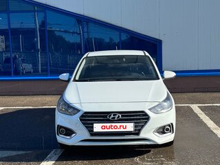 2017 Hyundai Solaris II, белый, 1050000 рублей, вид 4