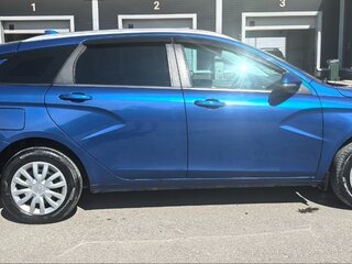 2021 Lada (ВАЗ) Vesta SW I, синий, 1087000 рублей, вид 3