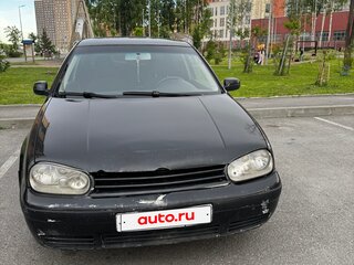 2003 Volkswagen Golf IV, чёрный, 175000 рублей, вид 1