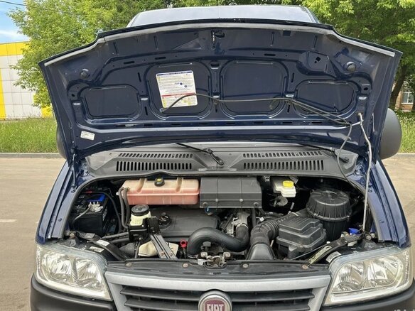 2011 Fiat Professional Ducato, синий, 1375000 рублей - вид 9