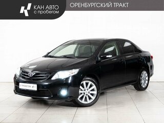 2011 Toyota Corolla X (E140, E150) Рестайлинг, чёрный, 998000 рублей, вид 1