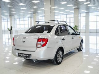 2017 Lada (ВАЗ) Granta I, серебристый, 357000 рублей, вид 2