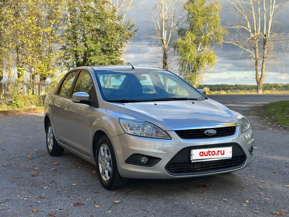 2008 Ford Focus II Рестайлинг, серебристый - вид 7