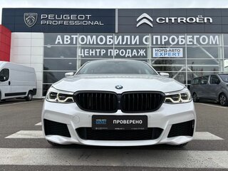 2017 BMW 6 серии Gran Turismo 630d xDrive IV (G32), белый, 3800000 рублей, вид 2